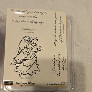 Stampin' Up! On Angel Wings Stamp Set - New